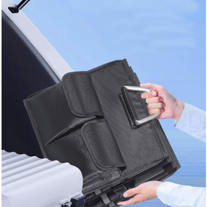 กล่องเก็บของท้ายรถสำหรับรถ SUV พร้อมอุปกรณ์เสริมในรถยนต์สำหรับผู้หญิงผู้ชาย ขนาด 110 ลิตร กันน้ำ ทำจากผ้า Oxford - Product Image 4