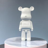 Ours fluide DIY pour enfants, ours spatial de 23/33/53 cm, ours blanc embryonnaire fluide, ours cool violent avec peinture