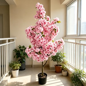 Rama de Sakura Artificial Decorativa Realista de Primera Calidad con Diseño de Pétalos Suaves para Hogar, Jardín, Bodas, Fiestas, Interiores y Exteriores - Product Image 6