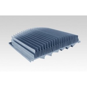 Aluminum Heat Sink Toothed Profile 175-45.595-5066-63120-51210-65mm Blade Type Insert Extruded For High Power LED Welding - Product Image 1