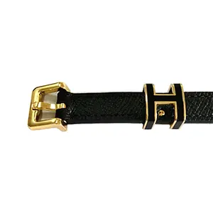 Hebilla de cinturón de cuero ajustada para mujer, hebilla de aleación de zinc personalizada, a la moda
