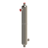 L'eau d'acier inoxydable au produit principal d'échangeur de chaleur de coquille et de tube de condensateur de vapeur dans des pompes à chaleur