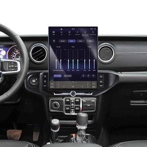 Para Jeep Wrangler JL 2018 <span class=keywords><strong>2022</strong></span> 16,2 "<span class=keywords><strong>4K</strong></span> pantalla táctil Auto Radio coche Radio REPRODUCTOR DE DVD Auto unidad principal Monitor - Product Image 2