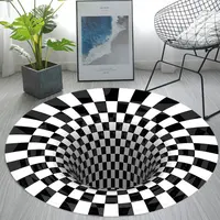 Karpet Motif 3D Gaya Morden Karpet Wol Permadani Ruang Khusus Karpet untuk Ruang Tamu Lantai Karpet Area
