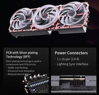 Nouvelle carte graphique IGame GeForce RTX 5090 D Advanced OC 32 Go GPU PCI Express 4.0 2580 MHz pour ordinateur de bureau, calcul IA, ventilateur DP