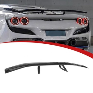Aileron arrière de course automobile en fibre de carbone sèche de style Novi, qualité supérieure, pour Ferrari F8 - Product Image 2