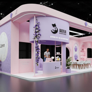 Stand de Exhibición de Madera Personalizado para Ferias Comerciales, de Construcción Rápida en 30 Minutos, Tamaño Personalizado - Product Image 4