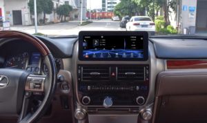 สำหรับ Lexus GX400/460 ปี 2010-2020 จอแสดงผล IPS ขนาด 12.3 นิ้ว ระบบควบคุมกลาง จอใหญ่ ระบบนำทาง Android Auto CarPlay สเตอริโอ DSP - Product Image 2