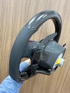 <span class=keywords><strong>Volant</strong></span> en carbone demi-perforé en cuir de Style noir pour <span class=keywords><strong>Mercedes</strong></span> Benz W213 C238 W463 W464 W222 C217 CLS C257 W205 C63 <span class=keywords><strong>AMG</strong></span> - Product Image 5