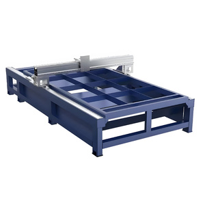 Mesin Pemotong Laser Serat Format Besar Rangka Tempat Tidur Struktur Dasar Baja Las Tugas Berat Layanan Manufaktur OEM - Product Image 1