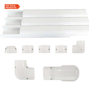 ฝาครอบ<span class=keywords><strong>ท่อ</strong></span><span class=keywords><strong>แอร์</strong></span>ตกแต่งภายนอกอาคาร สำหรับระบบปรับอากาศ HVAC ขายดีในยุโรป ผลิตจากพีวีซี - Product Image 1