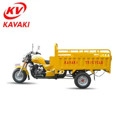 Tricycle à trois roues Kavaki de fabrication chinoise, tricycle cargo à essence 250cc, moto à bas prix - Product Image 4