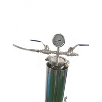 Extracteur bidirectionnel à circuit fermé SS304 1lb True Dewax pour l'extraction en gros