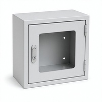 Boîtier de commande électrique en acier laminé à froid OEM, montage mural, armoire à instruments avec porte verrouillable