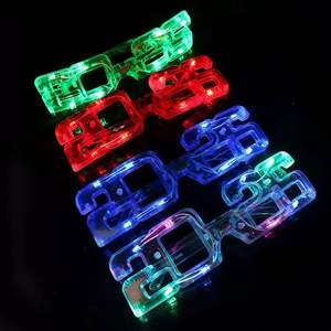 أفضل ضوء LED ، نظارات شمسية وامضة للعام الجديد من البلاستيك - Product Image 3