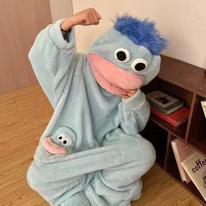 Ropa Casual <span class=keywords><strong>para</strong></span> Estar en Casa, <span class=keywords><strong>Pijamas</strong></span> <span class=keywords><strong>Divertidos</strong></span> <span class=keywords><strong>para</strong></span> <span class=keywords><strong>Parejas</strong></span>, Bata de Fiesta <span class=keywords><strong>para</strong></span> Mujer, Conjuntos de Ropa <span class=keywords><strong>para</strong></span> Mujer, Ropa de Dormir de Verano IM77K-W - Product Image 4