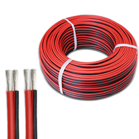 Neuer, hochtemperaturbeständiger C-Typ Rot-Schwarz-Doppelparallel-Lithiumbatterie-Silikonkabel für neue Energien