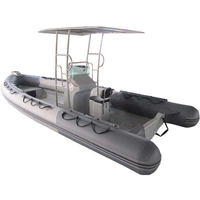 Bateau pneumatique à rames avec direction, en Hypalon ou en PVC, RIB-650C