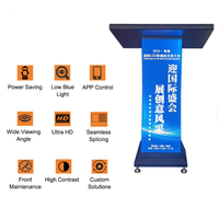 Podio Digital LED Flexible Portátil Personalizable P1.86 para Interiores con Pantalla LED para Conferencias, Discursos y Eventos