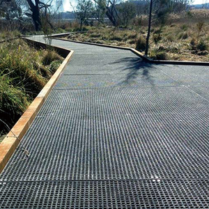 Grilles en PRV à installation facile, grilles en maille de renforcement en PRV, grilles de passerelle extérieures résistantes aux UV en fibre de verre pour ponts - Product Image 6