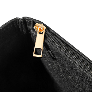 <span class=keywords><strong>Sac</strong></span> à cosmétiques multifonction pour femmes, insert en tissu feutré, <span class=keywords><strong>sac</strong></span> à main multifonction, organisateur multi-poches, pochette de voyage, accessoires - Product Image 4