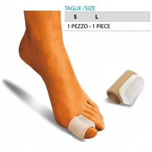 Protector de Dedos de Gel de Silicona OK PED con Separador Integrado, Ligero, Unisex, Ref. G107 - Product Image 1