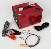 Kompresor Udara PCP 12v 4500Psi 30mpa 300Bar 350w Pompa Udara PCP Elektrik dengan Transformator Submersible