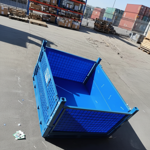 עגלות מחסן מתקפלות מפלדה, מחיר מפעל, MOQ נמוך, מותאמות אישית, עם הגנה מפני קורוזיה, איכות גבוהה - Product Image 4