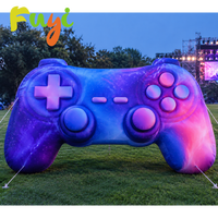 Vente directe d'usine, console de jeu gonflable personnalisable, manette de jeu géante avec design imperméable pour la publicité