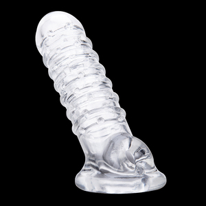 Bestseller Wieder verwendbare Umfang Extender Ärmel Größe Enhancer und Verlängerung spielzeug für Männer Paare Mastur batoren Produkt kategorie - Product Image 1