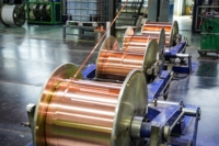 Flachkupferdraht 120-240 ℃   Klasse für transformatorveredelte flache Kupferleiter für Elektroanlagen