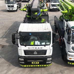 Pompe à béton mobile montée sur camion Zoomlion à flèche sectionnelle de 56 m, très demandée en Asie - Product Image 3