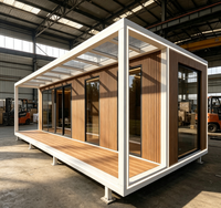 Maison mobile, maison modulaire, bâtiments de jardin, assemblage facile, installation rapide, taille personnalisée pour pod de vie en plein air, maisonnette