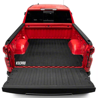 KSCPRO Noir En Caoutchouc Camion Lit Mat Fit Pour Ford F150 F-150 5.5ft lit 2015-2022