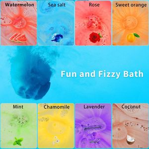 Hot Sell Custom Box Package Private Label Long Lasting <b>Lamp</b> Toy Organic Handmade Ball Natural Vegan Fizzy <b>Bubble</b> Bath Bombs - Product Image 3