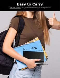 Wholesale Custom Fabric Hardcover Small Pocket <b>Notebook</b> 100 Sheets <b>Lined</b> Gift Journals - Product Image 4