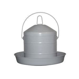 Automatische Kippenwaterer Food Grade Gegalvaniseerde Stalen Zware Duurzame Kippenwaterer Kippendrinker Met Handvat - Product Image 2