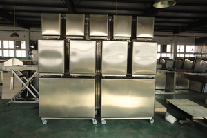 Kandang anjing besar baja tahan karat Modular tugas berat multi fungsi hotel anak anjing kandang anjing kandang bank kandang kandang kandang anjing - Product Image 6