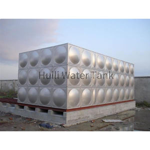 Soldadura 20000l Tanque de agua de lluvia de acero inoxidable Arap Dinlendirme <span class=keywords><strong>Tanki</strong></span> Tanques de almacenamiento de acero rectangular de 5000 litros - Product Image 2