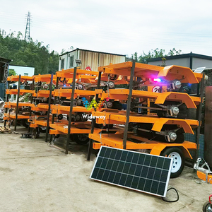Đầy đủ màu sắc quảng cáo ngoài trời Hiển thị dấu hiệu giao thông năng lượng mặt trời LED cho VMS bảng tin an toàn đường bộ Trailer biến tin nhắn dấu hiệu - Product Image 5
