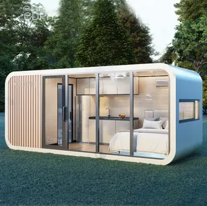 Cdph đúc sẵn Di động Tiny nhà prefab container cabin với phòng tắm và nhà bếp