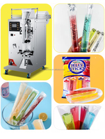 Machine d'emballage verticale automatique multifonctionnelle à bas prix pour le remplissage de sacs de glace, d'eau et de jus liquides