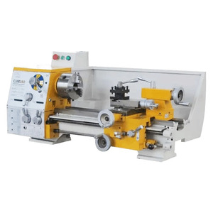 Cjm280 Metal Lathe 280mm Swing 500mm Length 1.1kw Power Precision <b>Machining</b> Benchtop Lathe For Home Use - Product Image 1