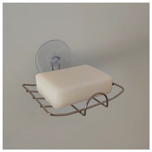 Stainless Steel <b>Suction</b> <b>Cup</b> Soap Rack Waterproof Modern Design Wall Mount <b>Small</b> Draining Soap Holder Soap Saver - Product Image 6