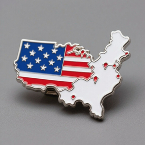 Sản xuất kim loại tùy chỉnh men Nigeria ngoại giao tình bạn cờ pin Trâm lá chắn leed Nigeria Câu lạc bộ bóng đá ve áo Pin huy hiệu - Product Image 5