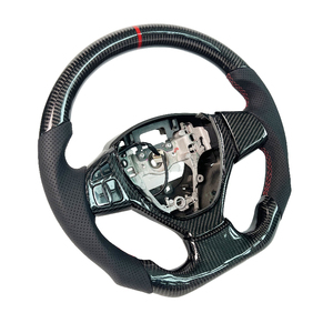 <span class=keywords><strong>Volante</strong></span> <span class=keywords><strong>Deportivo</strong></span> de Fibra de Carbono Negra Personalizado de Fábrica, con Cuero Perforado, Apto para <span class=keywords><strong>Suzuki</strong></span> Fengquan <span class=keywords><strong>Vitara</strong></span> Qiyue - Product Image 3
