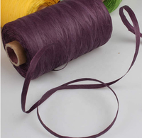 Raffia en papier torsadé décoratif, 3-7 mm, coloré, 100% papier écologique, vente en gros directe d'usine pour le bricolage