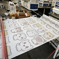 Machine de découpe laser CO2 150W à double faisceau LaserMen pour tissus et textiles, avec caméra CCD et alimentation automatique, modèle 1625, directement de l'usine