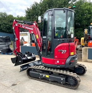 Mini-excavatrice sur chenilles Yanmar VIO27 d'occasion certifiée CE avec moteur Yanmar, pompe Kawasaki 2 tonnes, PLC – Excellent rapport qualité-prix - Product Image 5