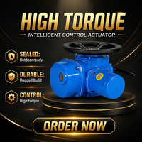 Actionneur électrique modulateur intégré multi-tours robuste et fiable avec alimentation CC 38V pour vanne à soupape